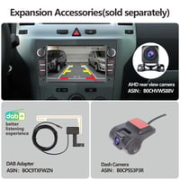 Autorádio YZKONG pre Opel Antara, Corsa, Vivaro, Combo, Zafira – 2DIN dotykový displej, bezdrôtové CarPlay, Android Auto, RDS, Bluetooth, USB, sivé 6
