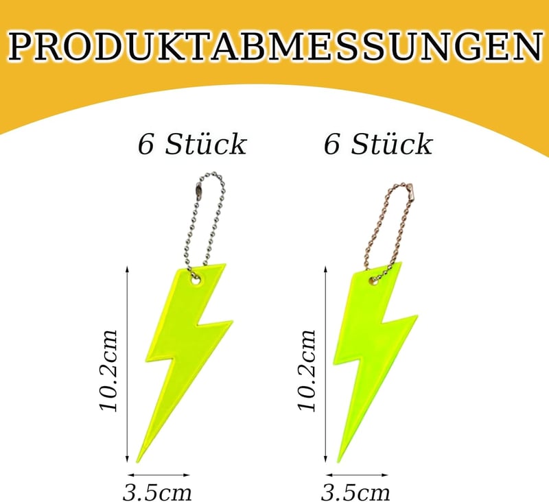 YzmrBdqc Biztonsági Fényvisszaverő Kulcstartó Szett - 12 db PVC Láthatósági Függő Gyerekeknek és Felnőtteknek, Kerékpáros Kiegészítő