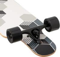 Yzszsjc 8-Rétegű Juhar Longboard Cruiser Komplett Szett PU Kerekekkel 2