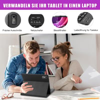 Zabatoco Lenovo Tab P11 Gen 2 Billentyűzetes Tok 7 Szín Háttérvilágítás 3