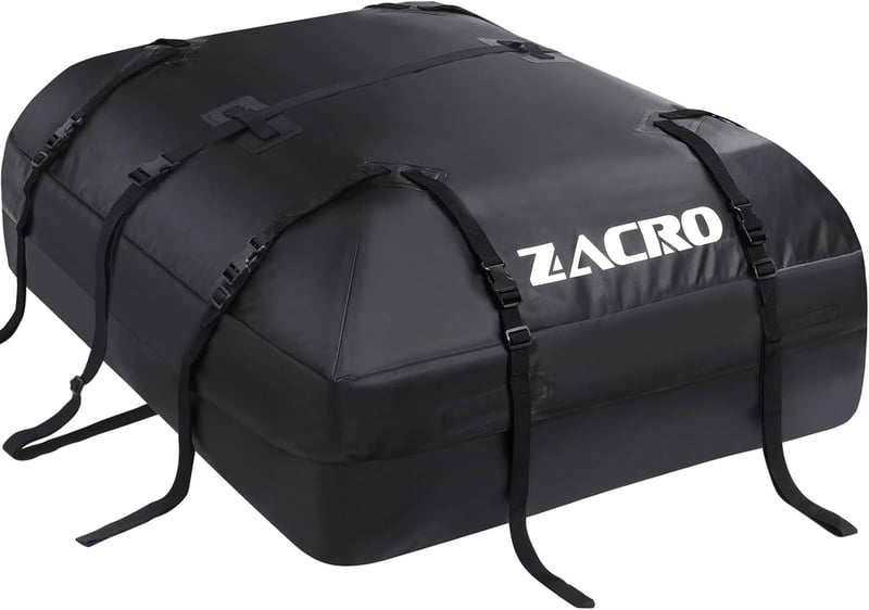Zacro 425L Tetőbox - Vízálló Tetőcsomagtartó Táska Minden Autótípushoz, Összehajtható Puha Tetőbox Poggyászszállításhoz