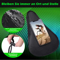 Zacro Gél Nyeregborítás Kerékpárüléshez - Vízálló Ülésvédő Párna Férfiaknak és Nőknek, Fekete, 28x19 cm, Univerzális MTB, Városi és Elektrom - Black, 28cm x 19cm 4