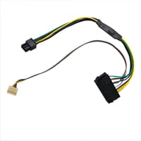 Zahara ATX 24 Pin - 6 Pin PSU Tápkábel Adapter 30 cm HP Elite 8100 8200 8300 800 G1 Z220 Z230 Z240 Compaq 8300 6200 Kompatibilis 3