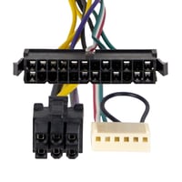 Zahara ATX 24 Pin - 6 Pin PSU Tápkábel Adapter 30 cm HP Elite 8100 8200 8300 800 G1 Z220 Z230 Z240 Compaq 8300 6200 Kompatibilis 1