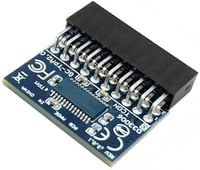 ZAHARA TPM 2.0 modul 20 pin LPC Gigabyte alaplap kompatibilis 6