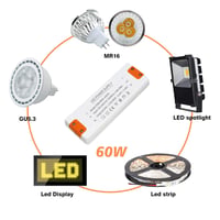 ZAKVOP LED Tápegység 24V 60W, 230V-ról 24V-ra, G4 GU5.3 MR11 MR16 szalagokhoz 3