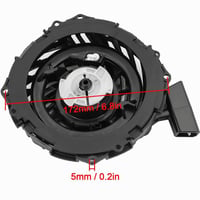 ZAMDOE Štartér so spätným navíjaním pre motory Briggs & Stratton 450E, 500E, 550E, 575E, 08P502, 09P602 a kosačky Troy Bilt TB110, TB115, TB554, TB200, náhrada za 591139, 593961 2