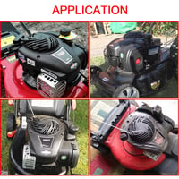 ZAMDOE Štartér so spätným navíjaním pre motory Briggs & Stratton 450E, 500E, 550E, 575E, 08P502, 09P602 a kosačky Troy Bilt TB110, TB115, TB554, TB200, náhrada za 591139, 593961 7