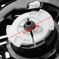 ZAMDOE Štartér so spätným navíjaním pre motory Briggs & Stratton 450E, 500E, 550E, 575E, 08P502, 09P602 a kosačky Troy Bilt TB110, TB115, TB554, TB200, náhrada za 591139, 593961 3