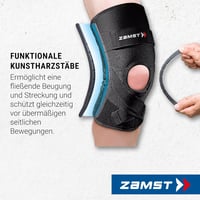 Zamst ZK-Protect sportos térdszorító rugalmas merevítéssel - S-es méret 3