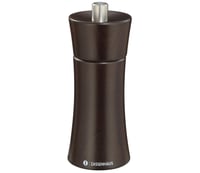 Soľný mlynček Zassenhaus Frankfurt z bukového dreva, vo farbe wenge, 14 cm, s keramickým mlecím mechanizmom, na korenie a bylinky 1
