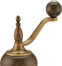 Zassenhaus Speyer antik borsőrlő, sötét fa, 18,5 cm magas 3