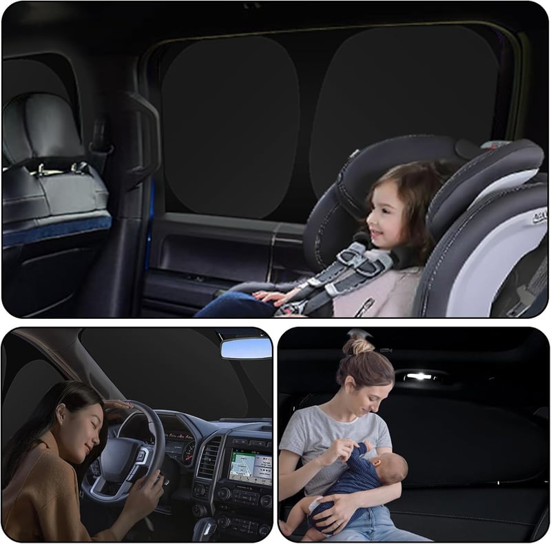 ZATOOTO Skoda Kodiaq napellenző szett 2017-2023, teljes hővédelem