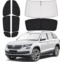 ZATOOTO Skoda Kodiaq napellenző szett 2017-2023, teljes hővédelem 1