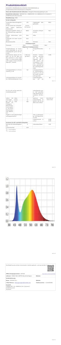 Zaxiva LED osvetlenie na zrkadlo do kúpeľne 40 cm, nastaviteľná teplota farieb 3000-6000K, nástenné svietidlo k zrkadlu s akrylovým tienidlom, úsporné 9