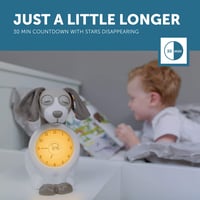 ZAZU Kids Davy psík inteligentný budík a tréner spánku pre deti, LED detský budík, inteligentné spanie a vstávanie, pre dievčatá a chlapcov 7
