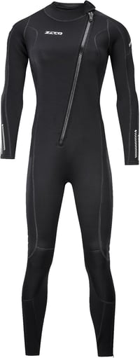 ZCCO 3mm Neoprén Teljes Test Wetsuit Cipzárral Búvárkodáshoz 3