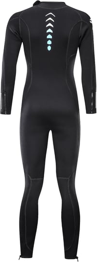 ZCCO 3mm Neoprén Teljes Test Wetsuit Cipzárral Búvárkodáshoz 4