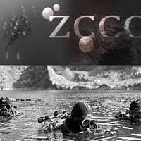 ZCCO 3mm neoprén teljes ujjú búvárruhá spearfishing snorkeling szörfözéshez 7