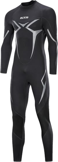ZCCO 3mm neoprén teljes ujjú búvárruhá spearfishing snorkeling szörfözéshez 4