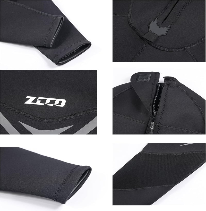 ZCCO 3mm neoprén teljes ujjú búvárruhá spearfishing snorkeling szörfözéshez