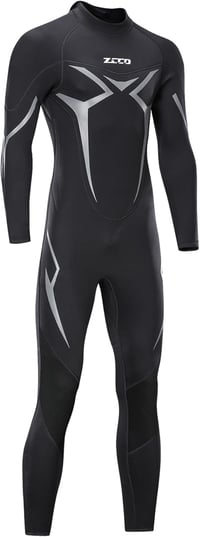ZCCO 3mm neoprén teljes ujjú búvárruhá spearfishing snorkeling szörfözéshez 5