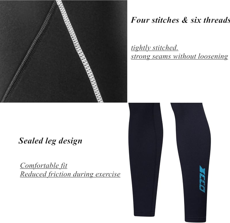 ZCCO Neoprén Búvárnadrág Férfi Női 1,5mm 3mm Hosszú Szörfözés Kajakozás Úszás Búvárkodás Kenu Vízisport Ruházat