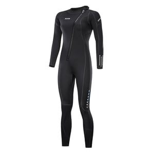 ZCCO Ultra Stretch 3 mm neopren odijelo za cijelo tijelo, prednji patentni zatvarač - ženska veličina M