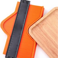 ZCHYTOOL Kontúrsablon 14+25cm Szabálytalan Forma Másolásához Laminált Fa Csempe Padló 3