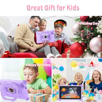 Tabletă pentru copii zcobro de 7 inchi, Android, Quad Core, 2GB RAM, 32GB ROM, extensibilă până la 128GB, Control Parental, WiFi, YouTube, Google Play, cu husă antișoc 6