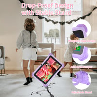 Tabletă pentru copii zcobro de 7 inchi, Android, Quad Core, 2GB RAM, 32GB ROM, extensibilă până la 128GB, Control Parental, WiFi, YouTube, Google Play, cu husă antișoc 5