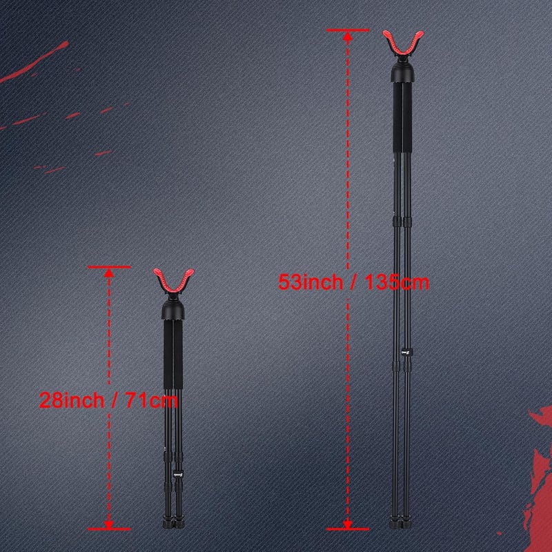 Zeadio Forgó Két Lábú Bot Támasz Magas Sűrűségű Hab Nyéllel és 360° Forgó Fejjel