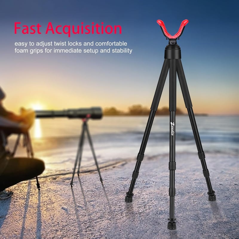 Zeadio Tripod Lövészpad Magas Sűrűségű Habból, Csavarható Záras Lábakkal