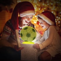 Zeaky Focilabda 3D LED Éjjeli Lámpa - 16 Színű Világítás, 2 Mintával, Távirányítóval - Dekoratív Hangulatfény Gyerekszobába, Ajándék Fiúknak 4