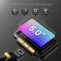 Zealtron Endoszkóp Kamera 5" IPS Kijelzővel, 6.2mm Mozgatható Fejjel és LED Világítással 2