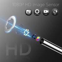 Zealtron Endoszkóp Kamera 5" IPS Kijelzővel, 6.2mm Mozgatható Fejjel és LED Világítással 5
