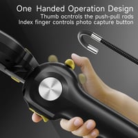 Zealtron Endoszkóp Kamera 5" IPS Kijelzővel, 6.2mm Mozgatható Fejjel és LED Világítással 3