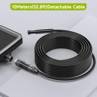 Zealtron Z34 Endoszkóp Kamera 4,3" IPS Kijelzővel, 10m Kábel, Tripla Lencse, 1080P HD Felbontás, IP68 Vízálló, Csőkamera Autófókusszal 3