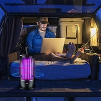 Zebbyee Elektromos Rovarirtó Lámpa 2000 mAh Akkumulátorral, UV Fényes Szúnyogcsapda Hálószobába, Kempingezéshez és Kertbe 7
