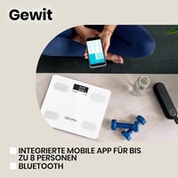 Zeegma Gewit digitális személymérleg testzsír és 17 testparaméter elemzéssel 6
