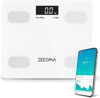 Zeegma Gewit digitális személymérleg testzsír és 17 testparaméter elemzéssel 1