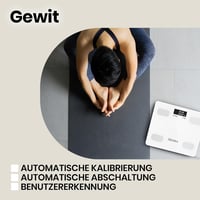Zeegma Gewit digitális személymérleg testzsír és 17 testparaméter elemzéssel 7