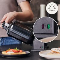 Zeegma GoFree Chef Pro 1200W Gofri Sütő Dupla Függőleges Nemtapadó Bevonat 4