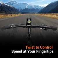 Zeekpowa Twist Throttle 3 Pin Bafang BBS01B BBS02B E-Bike Vezérlő 45cm Kábellel 7