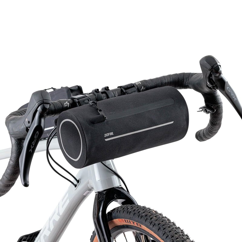 Vodotesná cyklistická brašna na riadidlá Zefal Adventure F2, čierna