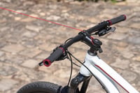 Ťažné lano na detský bicykel Zéfal Bike Taxi – zaťahovacia elastická šnúra – pre rodinnú cyklistiku – pre všetky typy bicyklov – čierne – 1 ks 3