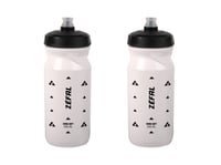 Súprava cyklistických fliaš Zefal Pack Sense Soft 65 – 2 x 650 ml, bez obsahu BPA, silikónový náustok, biele, pre MTB a cestné bicykle 1