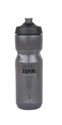 Cyklistická fľaša ZEFAL Sense Pro 80, 800 ml – súprava 2 kusov, nepriepustná fľaša na pitie, dymovo čierna, bez BPA 4