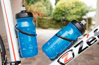 Set 2 Bidoane de Bicicletă ZEFAL Sense Soft 65 - Fără BPA - Moi și fără miros - Albastru Transparent, 2 x 650 ml 2