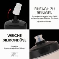 Cyklistická fľaša Zefal Sense Soft 800 ml biela, mäkká fľaša na vodu bez obsahu BPA 7
